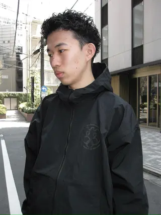 ショート パーマ メンズ Daiki メンズヘアのヘアスタイル