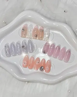 ネイル 𝐴𝑘𝑎𝑟𝑖 🤎のネイルデザイン