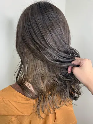 セミロング カラー Hair resort Aiのヘアスタイル