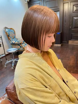 ショート 丹羽大喜 縮毛矯正/美髪矯正のヘアスタイル