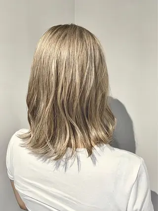 ミディアム 小川 舜人のヘアスタイル