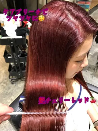 ロング カラー KEN KENのヘアスタイル