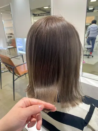 ミディアム I nagiのヘアスタイル