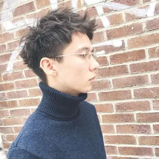 ショート パーマ メンズ トレンド🔥メンズ 特化⚡️網野裕希のヘアスタイル