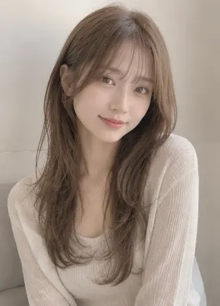 ロング Garden 浅草蔵前のヘアスタイル