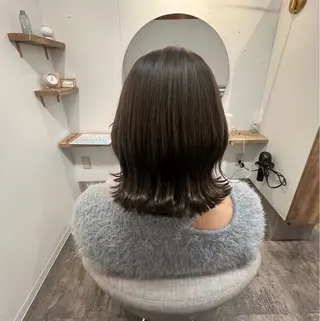 ミディアム Sayaka サヤカのヘアスタイル