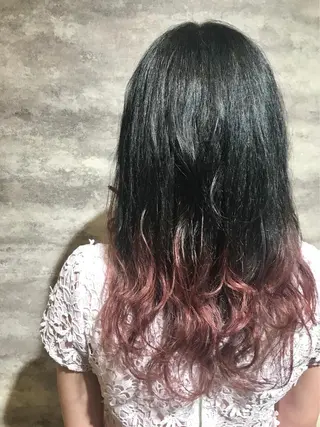 ミディアム カラー 🫟Blanco🫟 Color&Careのヘアスタイル