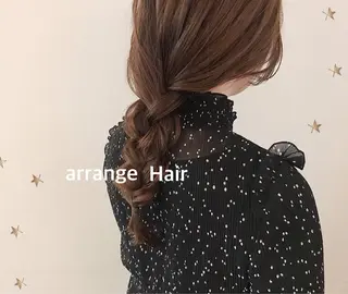 ロング カラー 市川 千夏のヘアスタイル