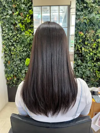 ロング パーマ 原 萌香のヘアスタイル