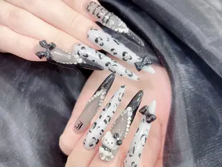 ネイル MoMoA Nail ネイル長さ出し専門店のネイルデザイン