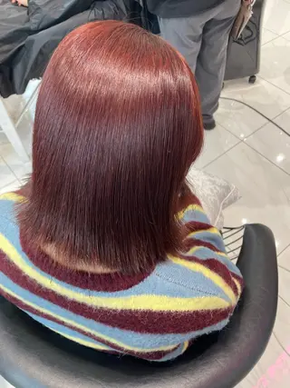 ショート mion🦋韓国ヘア 透明感カラー🫧のヘアスタイル