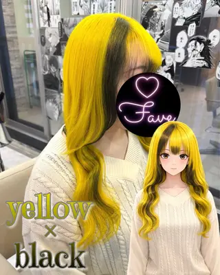 ロング カラー 派手髪/ハイトーン/ エクステ✨ユウキのヘアスタイル