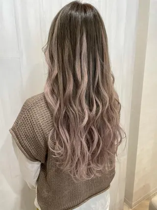 ロング 松永 夏のヘアスタイル