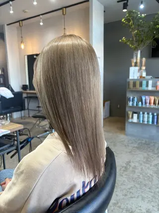 ロング 《nico》 髙橋秋花🖤🧡のヘアスタイル