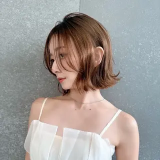 美髪矯正/韓国ヘア/ Haruna🦋のヘアスタイル
