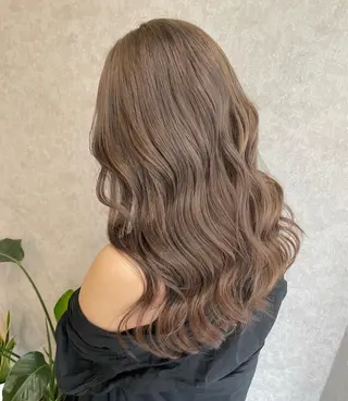 セミロング カラー バレイヤージュ特化｜ Takuのヘアスタイル