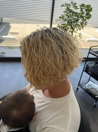 メンズ スパイキーショート/ フェードカット/石田のヘアスタイル