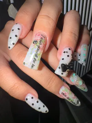 ネイル MITSUKI🪡 海外/個性派/ロングのネイルデザイン