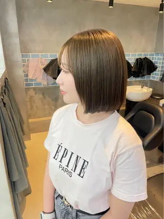 ミディアム 🫧ほのか /透明感カラー🫧のヘアスタイル