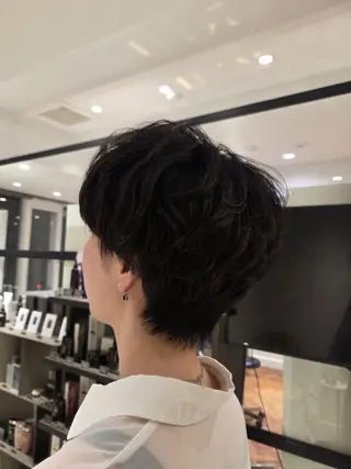 ショート パーマ ✨カット✨ 小田　なつめのヘアスタイル