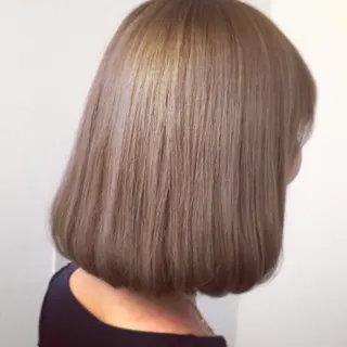 ショート ミディアム セミロング カラー kazufumi ..のヘアスタイル