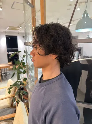 パーマ メンズ ㅤㅤㅤㅤㅤㅤㅤㅤㅤㅤ 彩衣のヘアスタイル