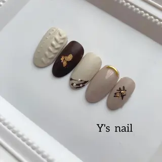 ネイル 手書きが得意🖌️ Y’s  nailのネイルデザイン