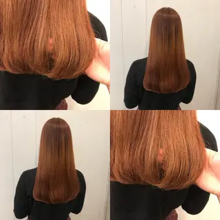 ロング カラー 🪭risa 暖色/レイヤー🪭のヘアスタイル