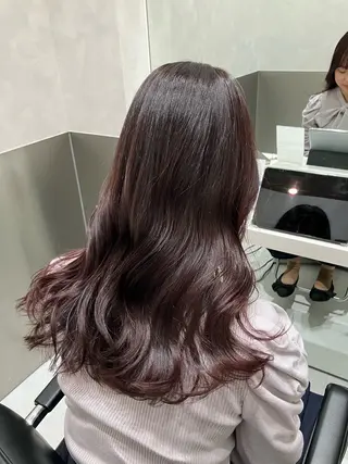 ロング カラー 💖ブリーチなし透明 感💖ASAHIのヘアスタイル