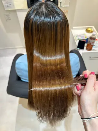 ロング Emuest心斎橋 SAKIのヘアスタイル