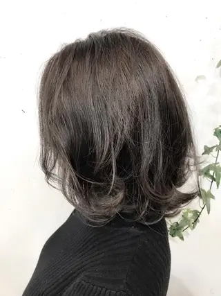 ミディアム カラー グレージュ/髪質改善 Yamato.hのヘアスタイル
