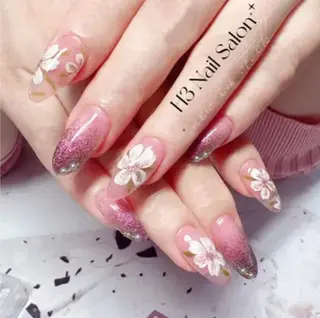 ネイル H3 Nail Tsuki🦋💙のネイルデザイン