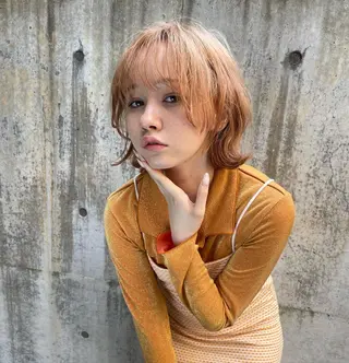 ショート カラー ショート/ボブ/ 心斎橋/宮脇美奈のヘアスタイル