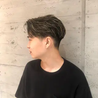 ショート パーマ メンズ専門/韓国× 海外ヘア/じまさんのヘアスタイル