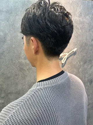パーマ メンズ Noyヨシモト ヒロトのヘアスタイル