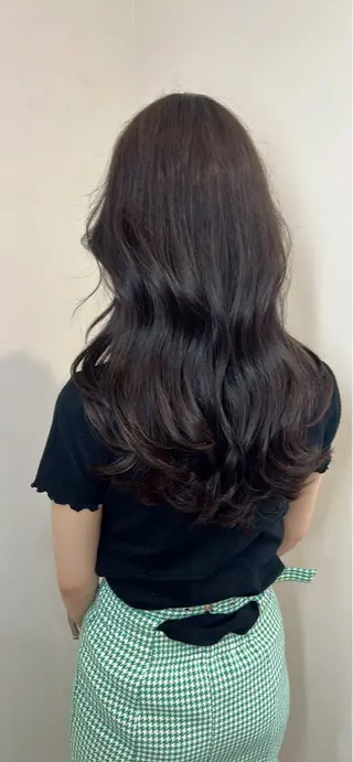 ロング カラー 小澤 一稀のヘアスタイル