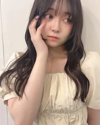 ロング カラー mizuho🐈⬛ 艶髪¦ダークトーンのヘアスタイル