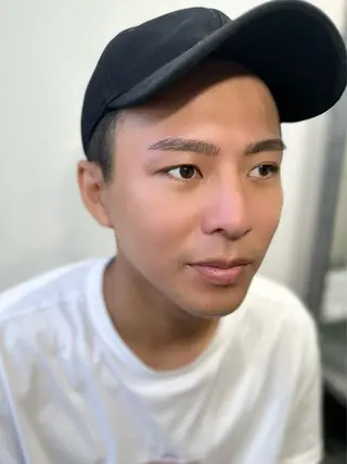 メンズ まつパ／眉毛／梅田／ 金子乃愛のマツエク・マツパデザイン