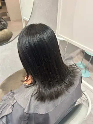 セミロング ✂ショートボブ専門 津川里緒✨️のヘアスタイル