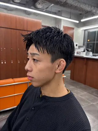 メンズ 似合わせカット/ ハイトーン/aoiのヘアスタイル