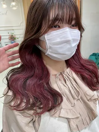 カラー 齋藤 尋真のヘアスタイル