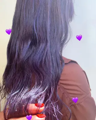 セミロング カラー 新宿駅近♡個室 ♡関口三都季🌜のヘアスタイル