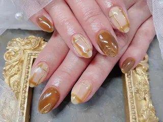 ネイル マジック ミラーのネイルデザイン