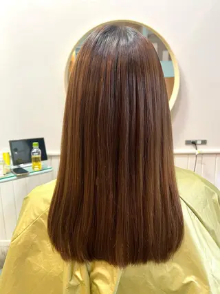 ロング カラー パーマ 艶髪専門美容師🏄 kazuレスlessのヘアスタイル