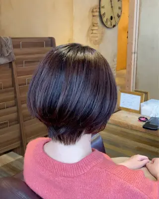 ショート ニスル　町田店所属・似合わせカットカラー 望月一生のヘアスタイル