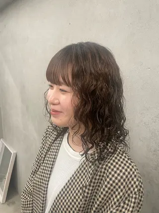 パーマ codo🌺 桑原 理名のヘアスタイル