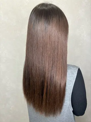ミディアム カラー 横路 めぐみのヘアスタイル