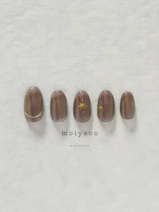 ネイル moiyeon🕊️ ｲﾁｶﾜｻｷｺのネイルデザイン