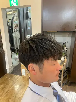 メンズ 加藤 聖也のヘアスタイル