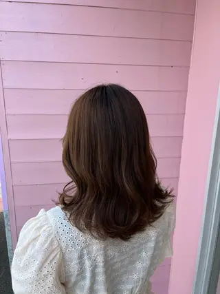 ミディアム ☁️彦坂唯有/ 透明感カラー☁️のヘアスタイル